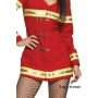 Costume vigilessa del fuoco RED HOT FIREFIGHTER